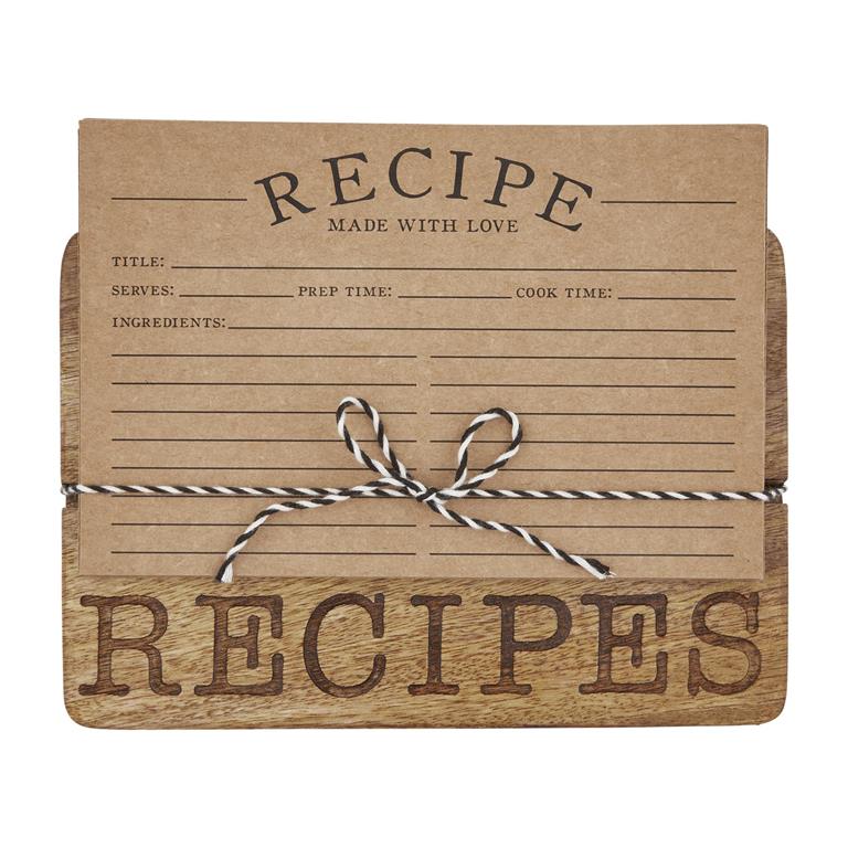 Mud Pie Recipe Board Set