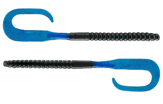 Berkley Power Worm 10" Black/Blue
