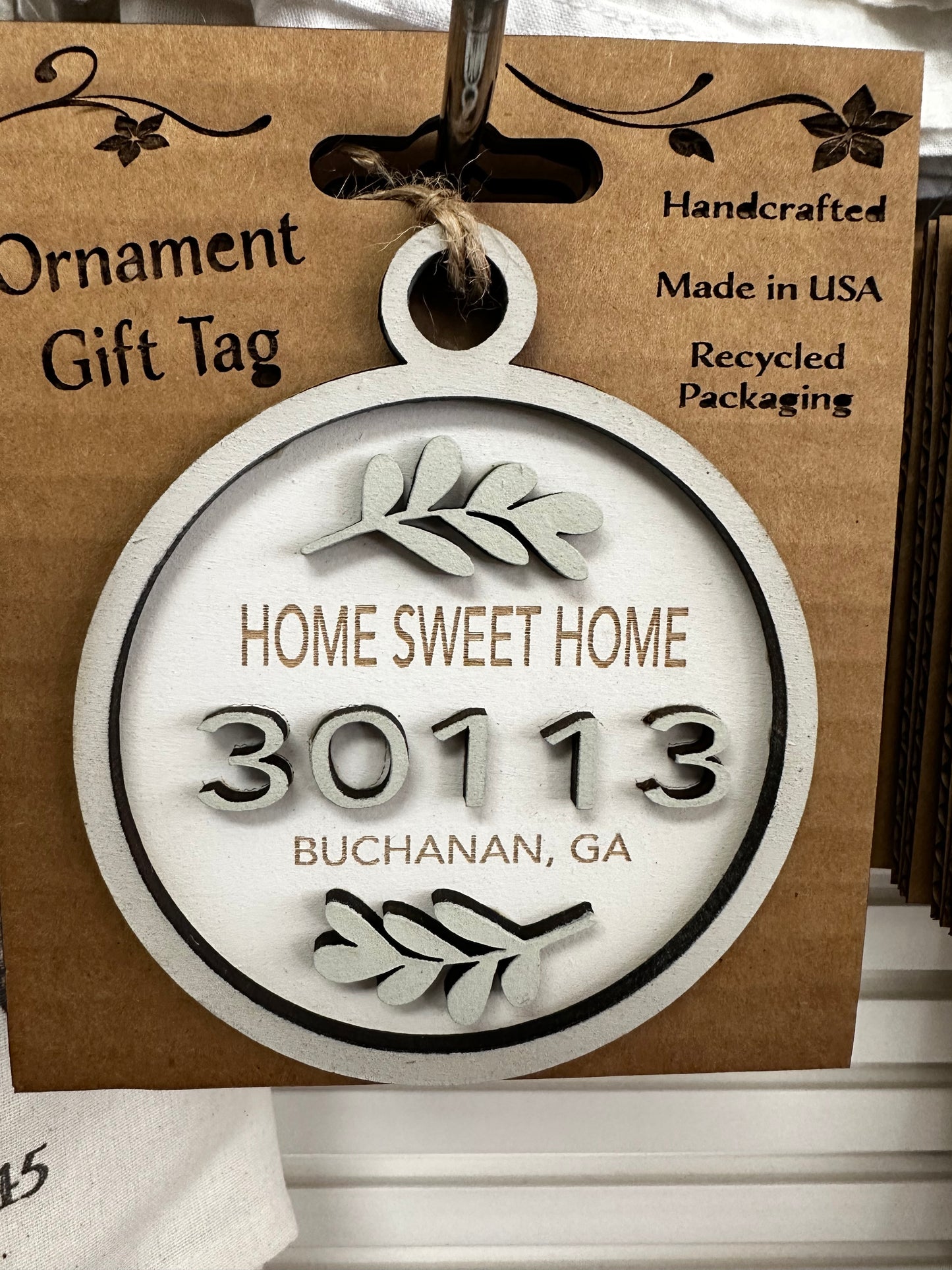 Buchanan Ornament Gift Tag