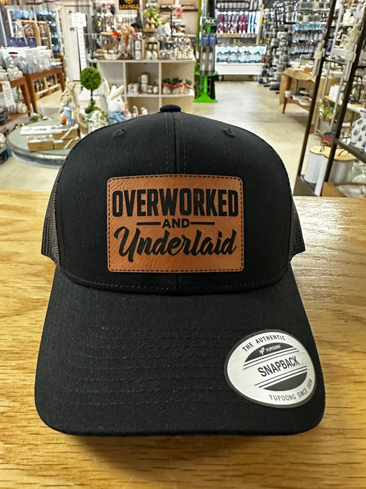 Overworked and Underlaid Hat