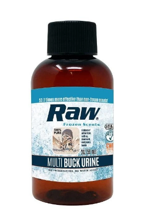 Raw Frozen Scents Multi Buck Urine 8oz