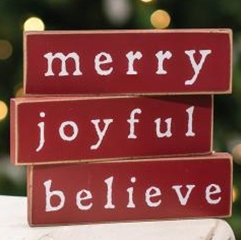 Believe Mini Block