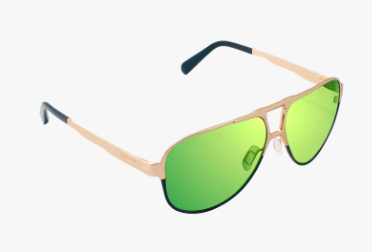 Bajio Click Gold/Black Frame Green Poly XLarge Fit