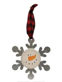 Snowman Head Metal