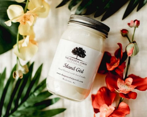 Peace on the Porch Jar Candle
