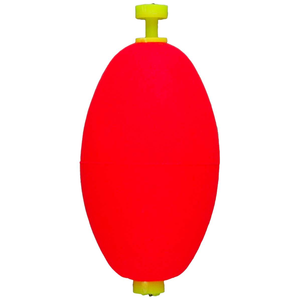 Comal Snap on Oval Bobber 2.5" Red 2pk