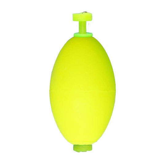 Comal Snap on Oval Bobber 2" Yellow 3pk