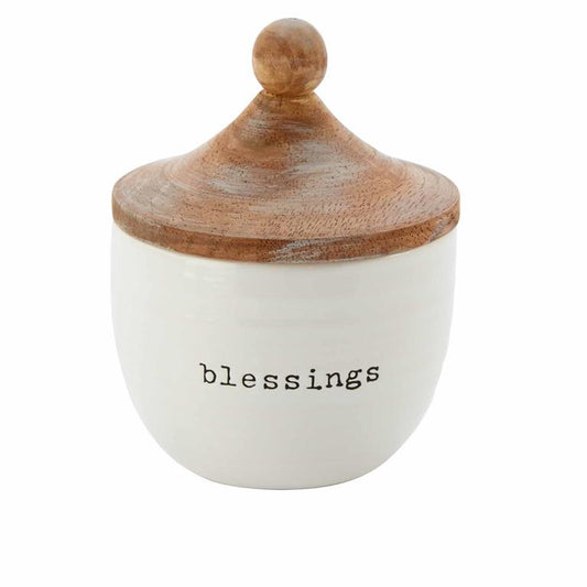 Mud Pie Blessing Jar