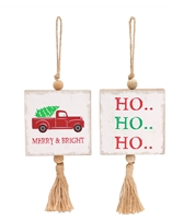 Merry&Bright and Ho Ho Ho Bead Blocks