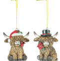 Highland Cow Ornament