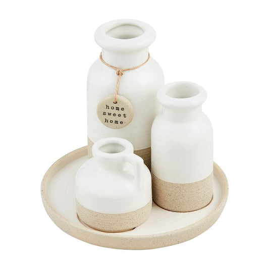 Mud Pie Home Sweet Home Vase