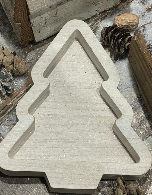 White Wash Tree Tray