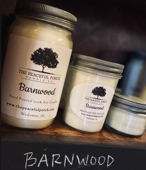 Peace on the Porch Jar Candle