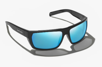 Bajio Palometa Blue Glass Black Matte Medium Fit