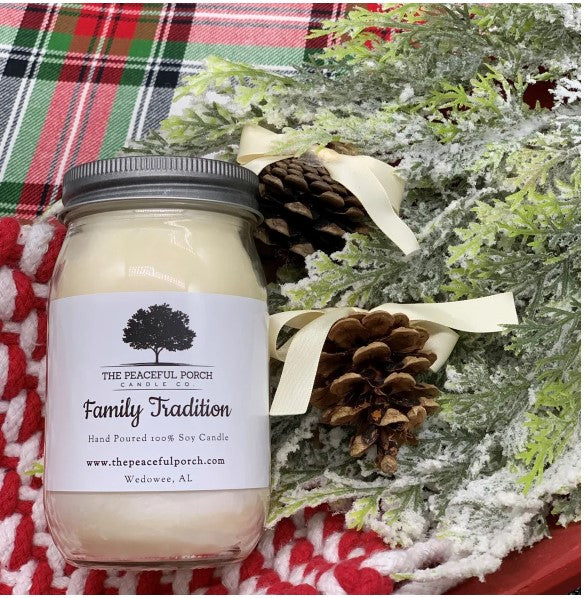 Peace on the Porch Jar Candle