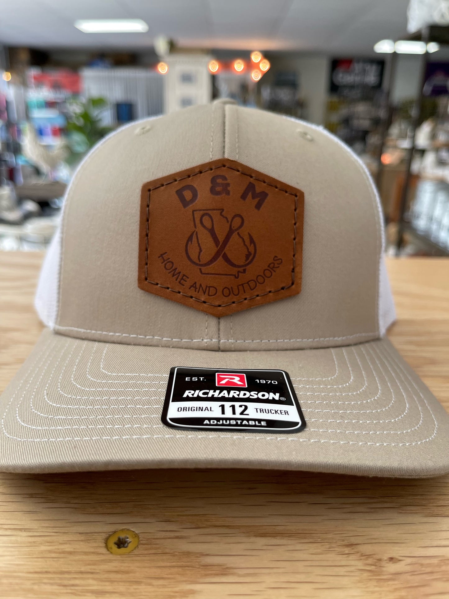 DMHO Leather Patch Hook Hat