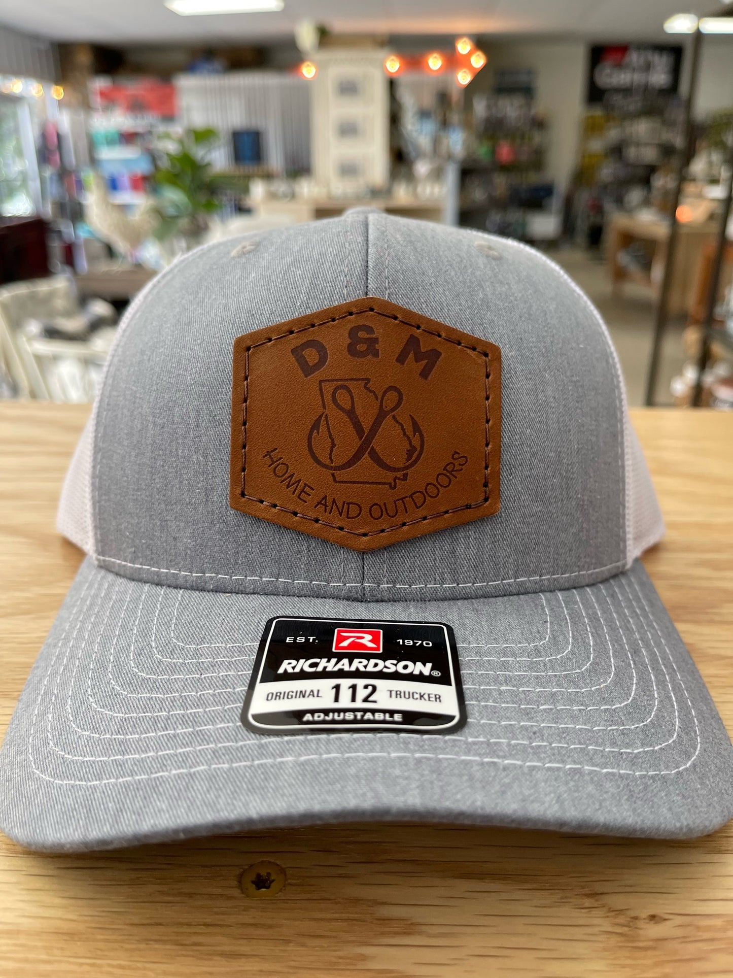 DMHO Leather Patch Hook Hat