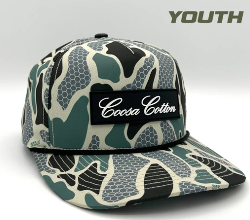 RVR Camo Rope Hat Youth