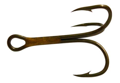 Eagle Claw Treble Hooks Bronze 14