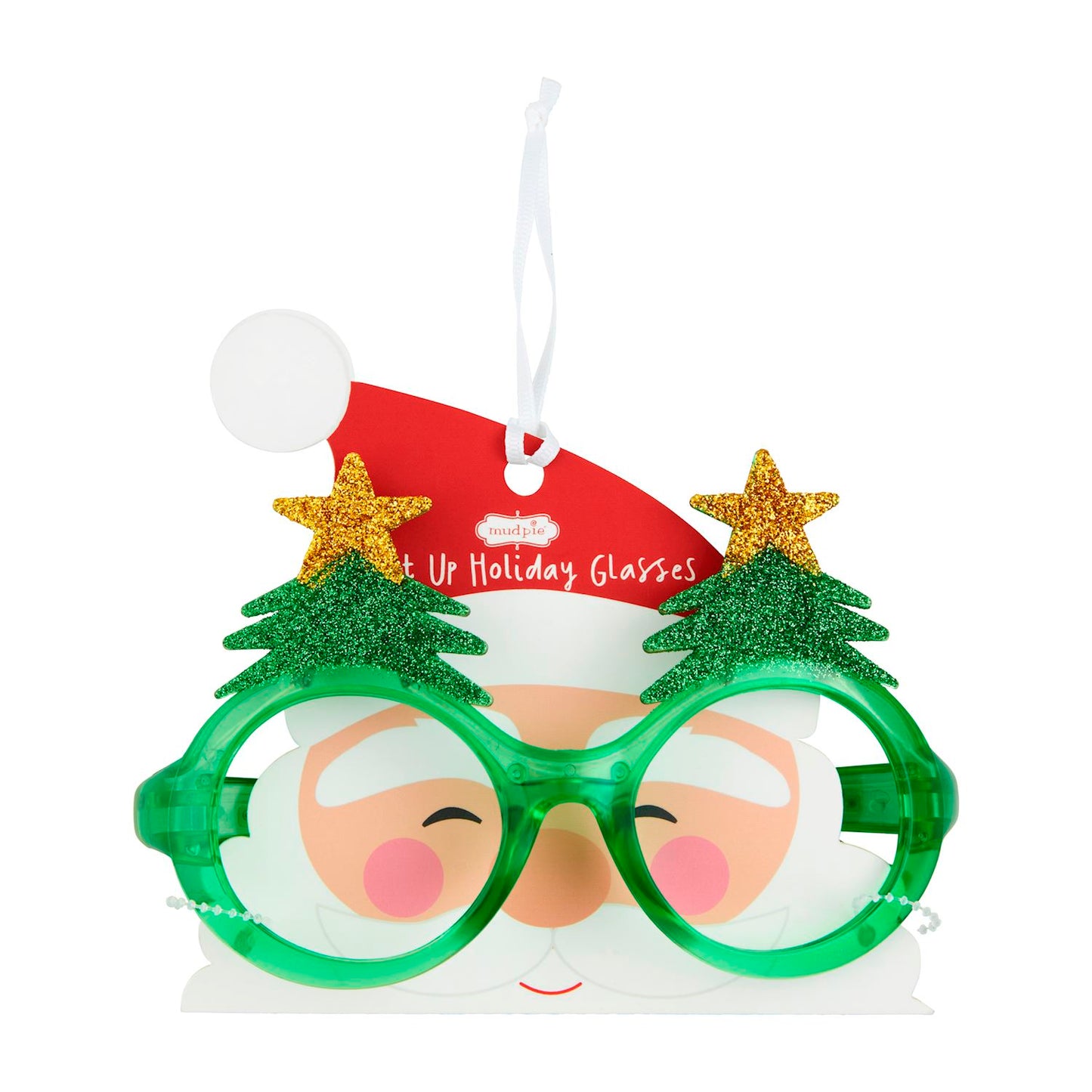 Mud Pie Tree Reindeer Light Up Glasses