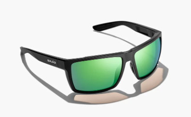 Bajio Stiltsville Green Mirror Glass Black Matte XL Fit