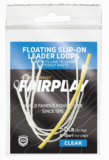 Cortland Floating Slip-On Leader Loops - 4 Per Bag 30 LB