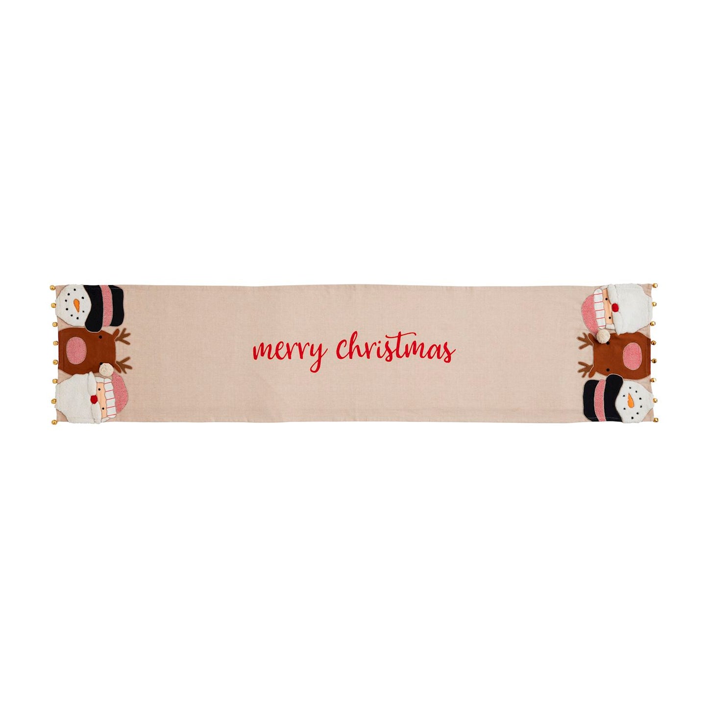 Mud Pie Santa and Friends Table Runner