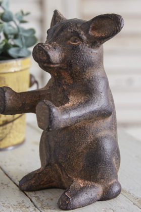 Standing Pig Figurine