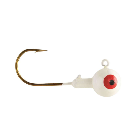 Eagle Claw Ball Head White 1/16 oz