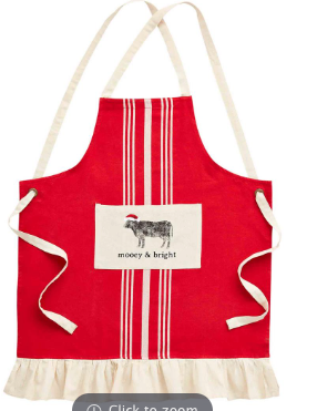 Mooey Farm Christmas Apron