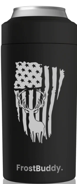 Universal Hunting/Fishing Engraved Deer Flag