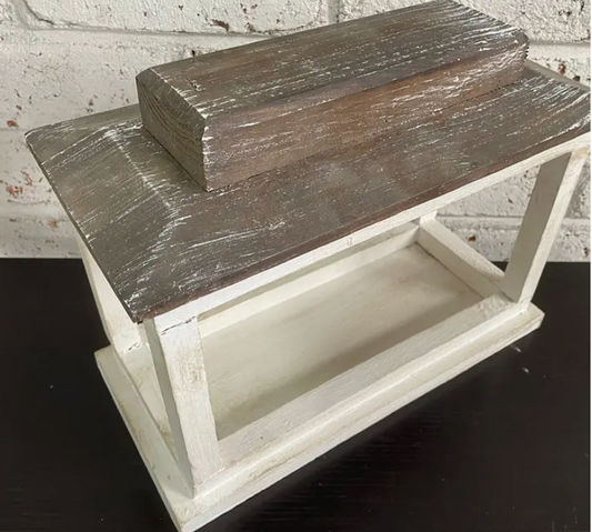 Rectangular Farmhouse Table Top Box