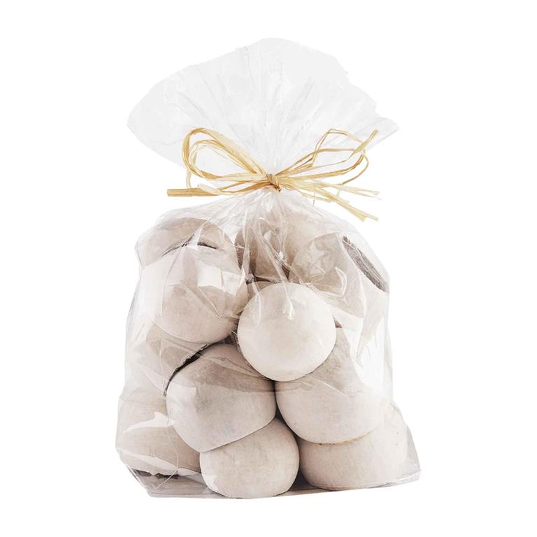 Mud Pie White Wash Bell Cup Filler Set