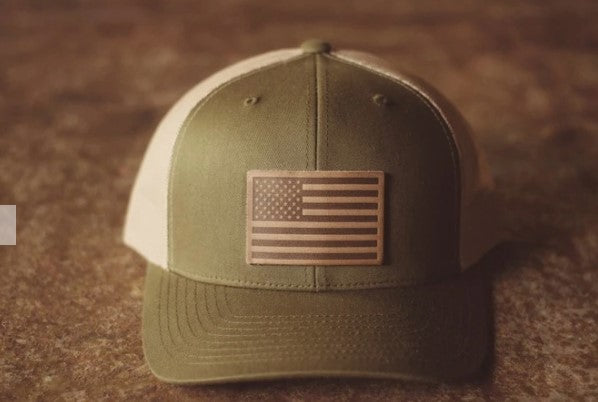 American Flag Patch Hat