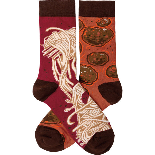 Socks Spaghetti & Meatballs