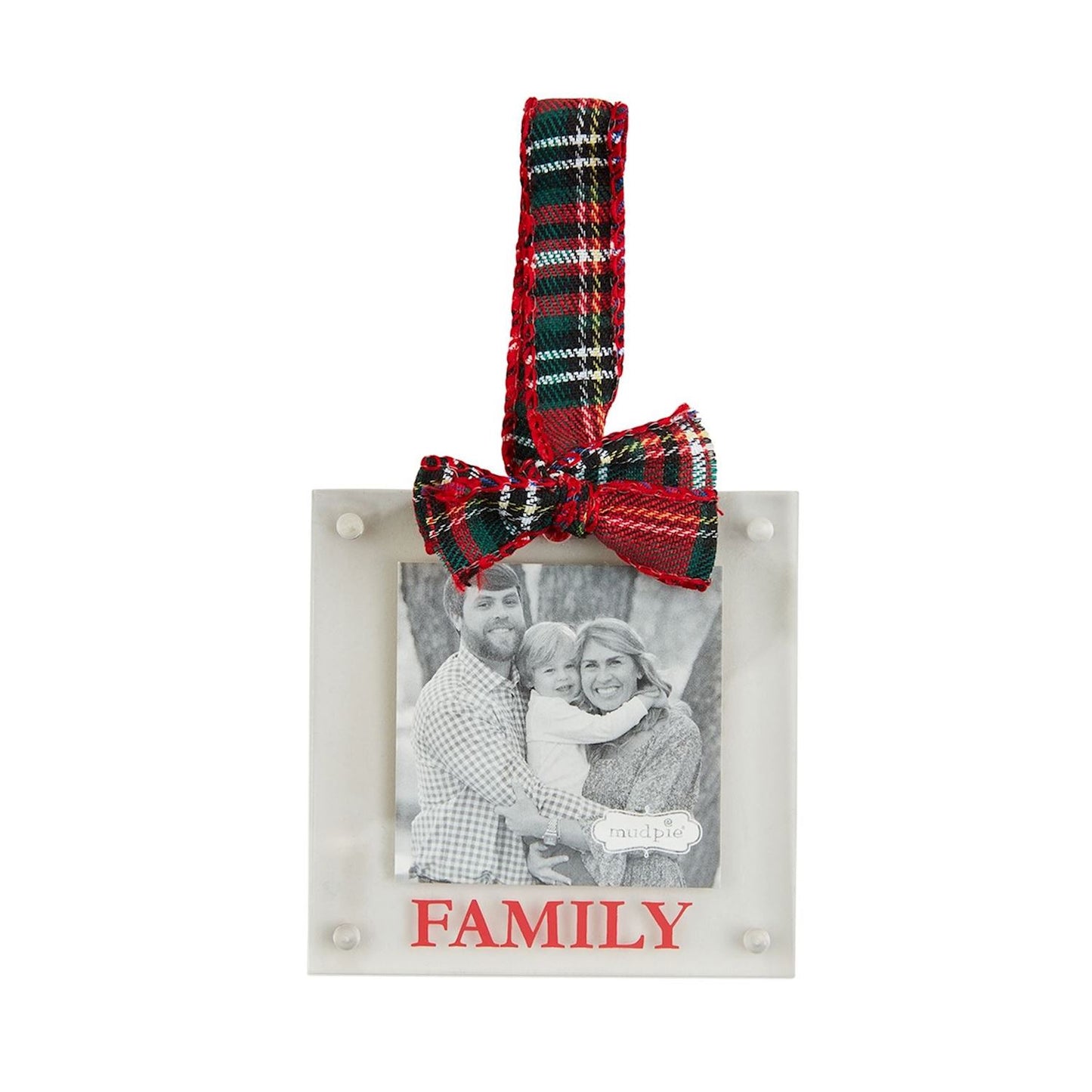 Mud Pie Family Christmas Ornament