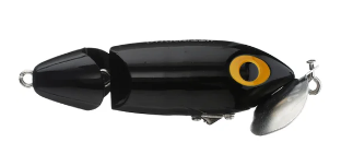 Arbogast Jitterbug Jointed Black 3/8oz