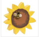 Sunflower With Bee Chunky Sitter
