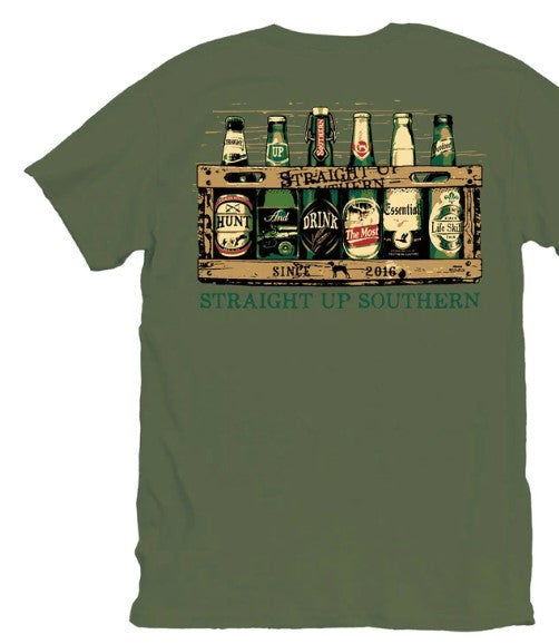 Beer Bottles SS Military Green XL