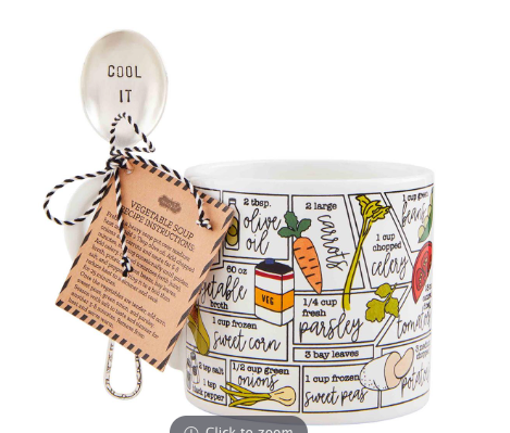 Mud Pie Vegetable Soup Recipe Set