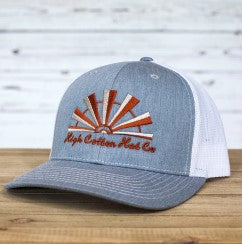 Windmill Flat Bill Heather Grey/White