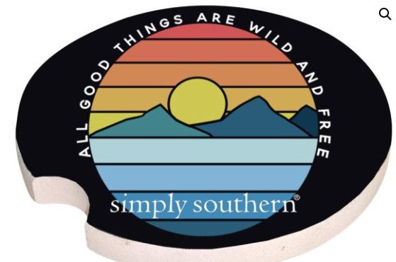 Simply Southern Car Coaster