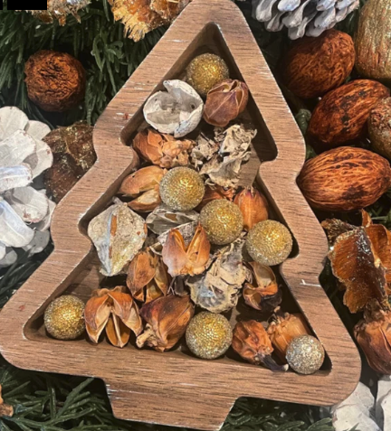 Wood Tree Tray